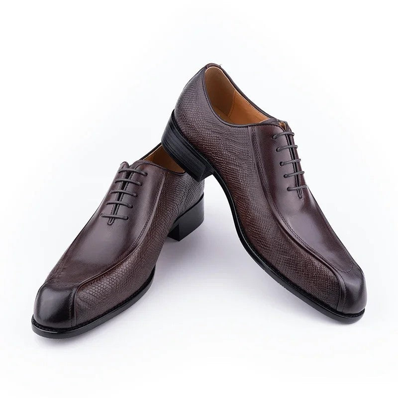 Men's Leather Oxford Shoes – Lauro