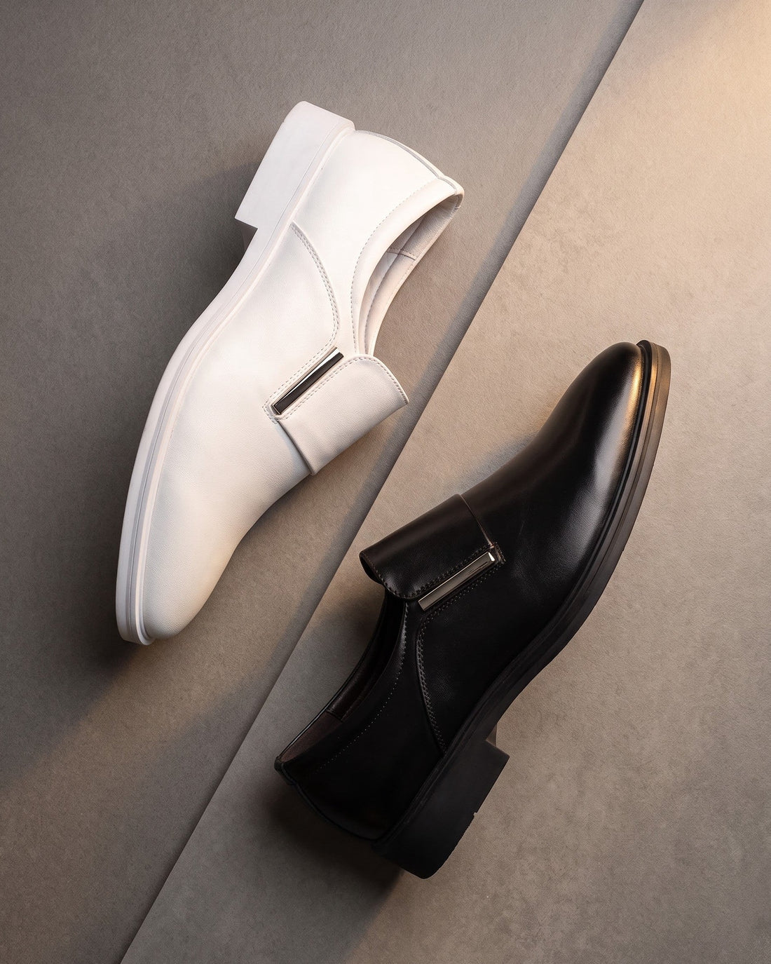 Cesar Men's Leather Monk Strap Shoes