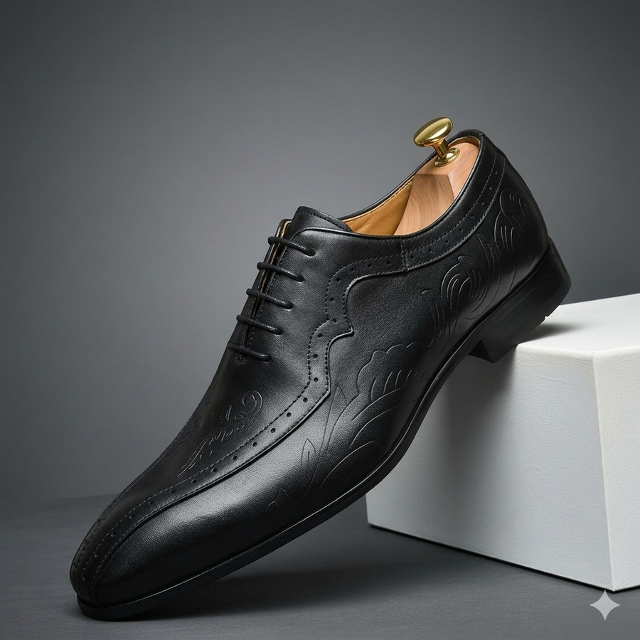Men's Leather Oxford Shoes – Alfredo