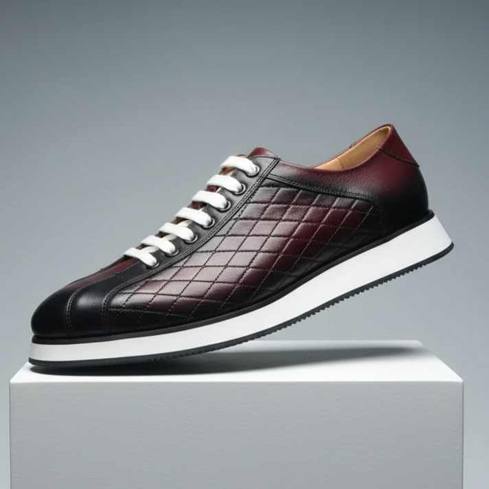 Men's Leather Trainers – Ottavio