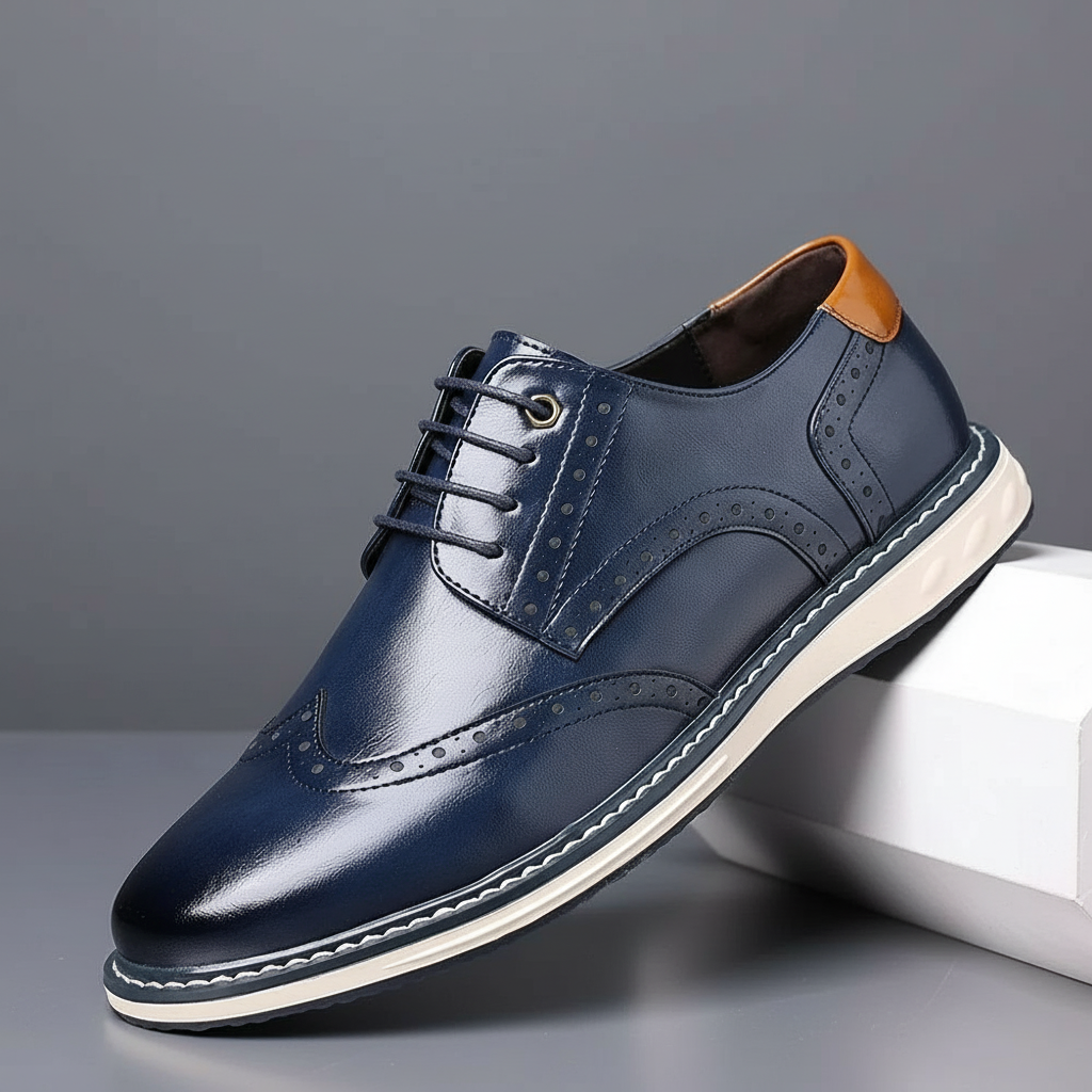 Men's Patent Leather Brogues – Nino