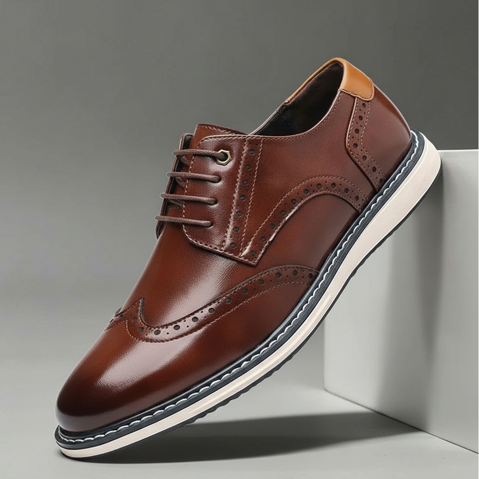 Men's Patent Leather Brogues – Nino