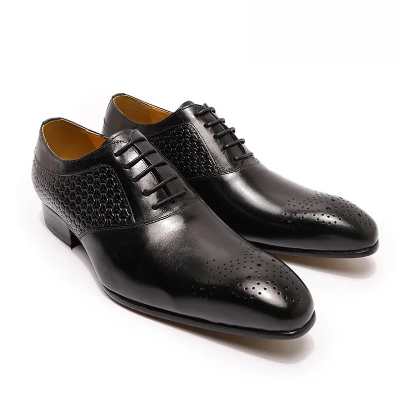 Men's Leather Oxford Shoes – Casimiro