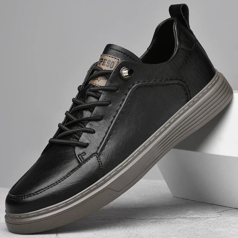 Men's Leather Derby Shoes – Zaccaria