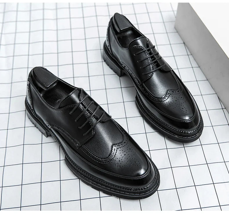 Men's Leather Brogues – Tullio