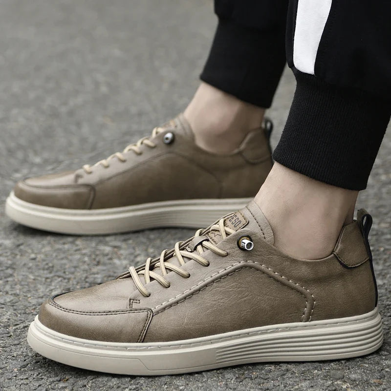 Men's Leather Derby Shoes – Zaccaria