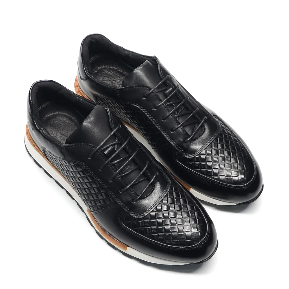 Men's Leather Trainers – Corrado
