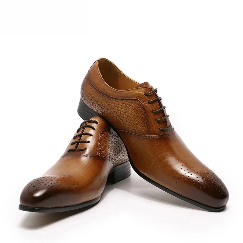 Men's Leather Oxford Shoes – Casimiro