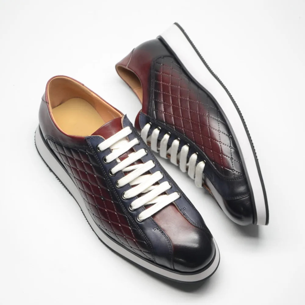 Men's Leather Trainers – Ottavio