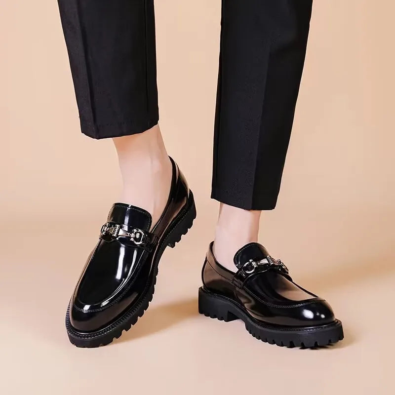 Men's Patent Leather Loafers – Ferruccio