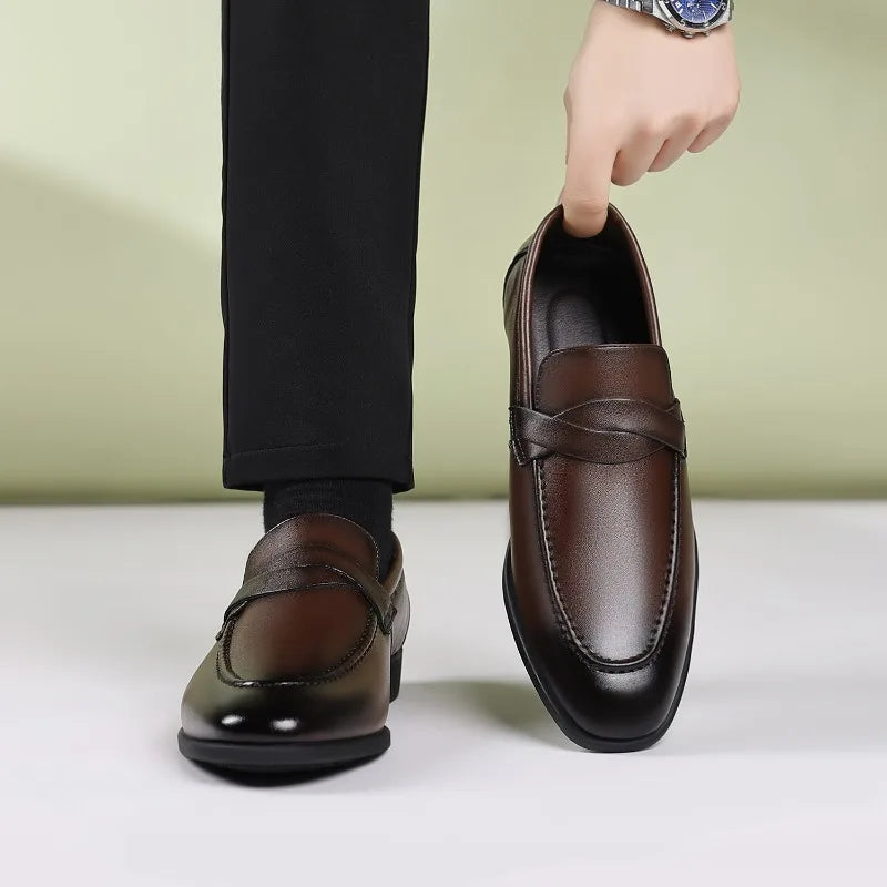 Men's Leather Loafers – Celestino