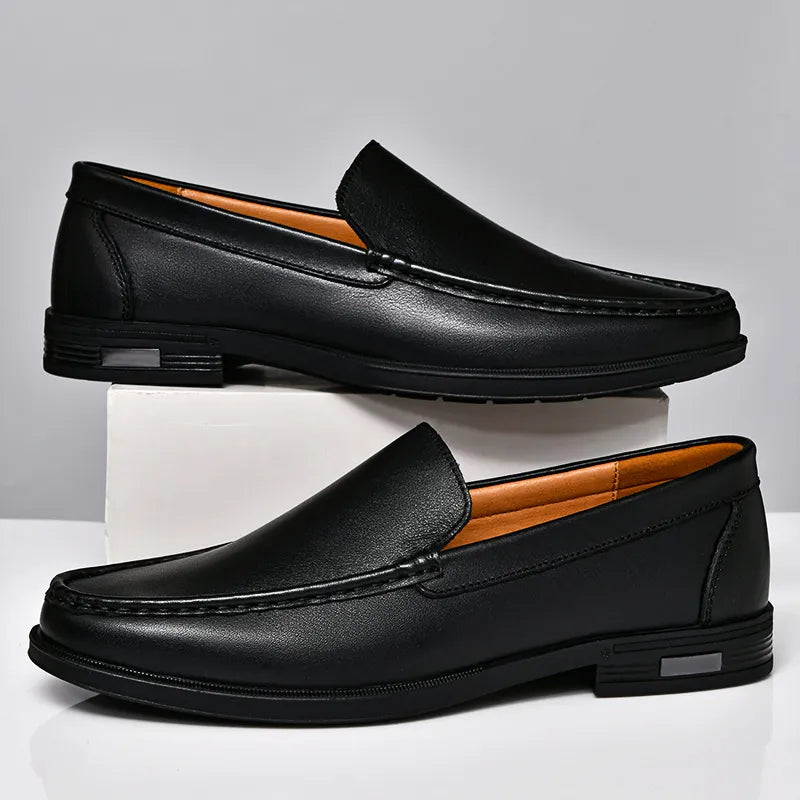 Men's Faux Leather Loafers – Gianni
