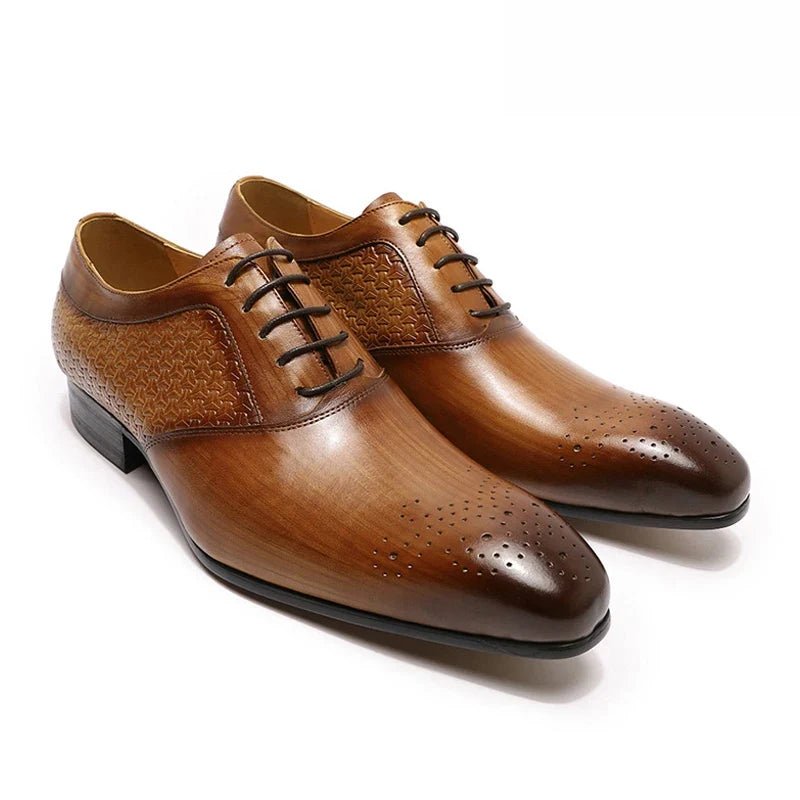 Men's Leather Oxford Shoes – Casimiro