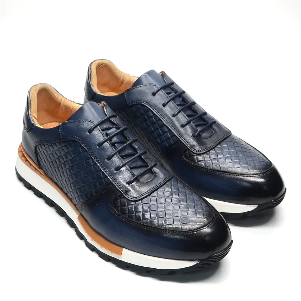 Men's Leather Trainers – Corrado