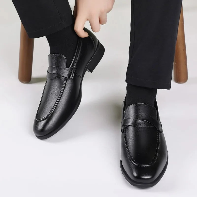 Men's Leather Loafers – Celestino