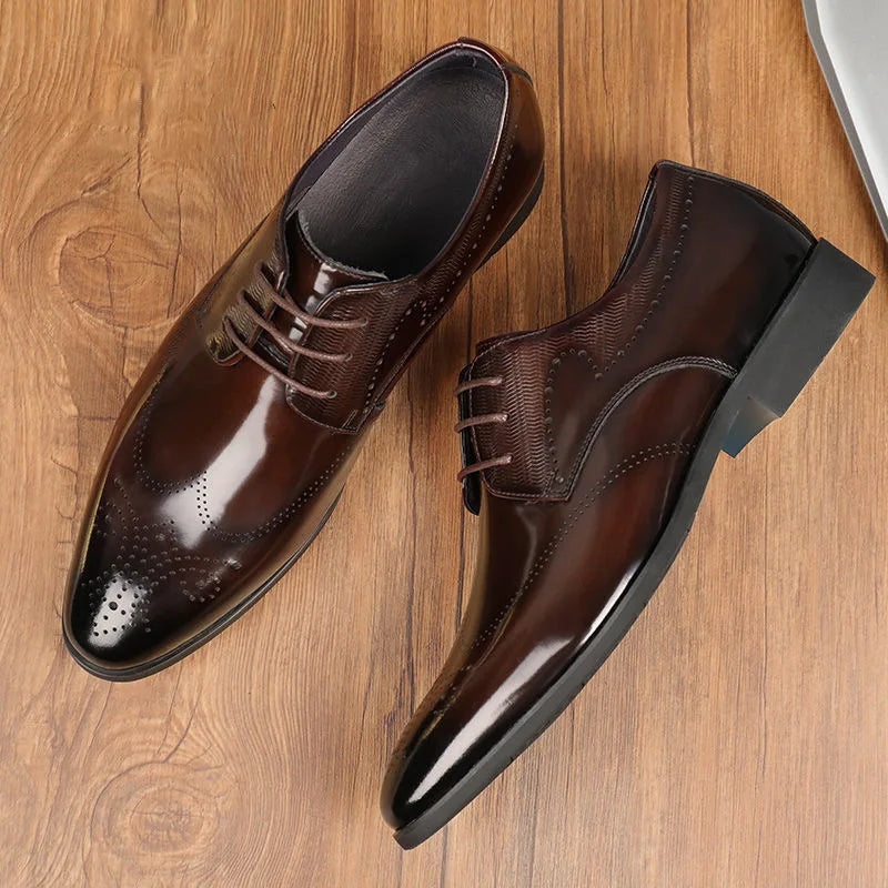 Men's Leather Brogues – Rocco