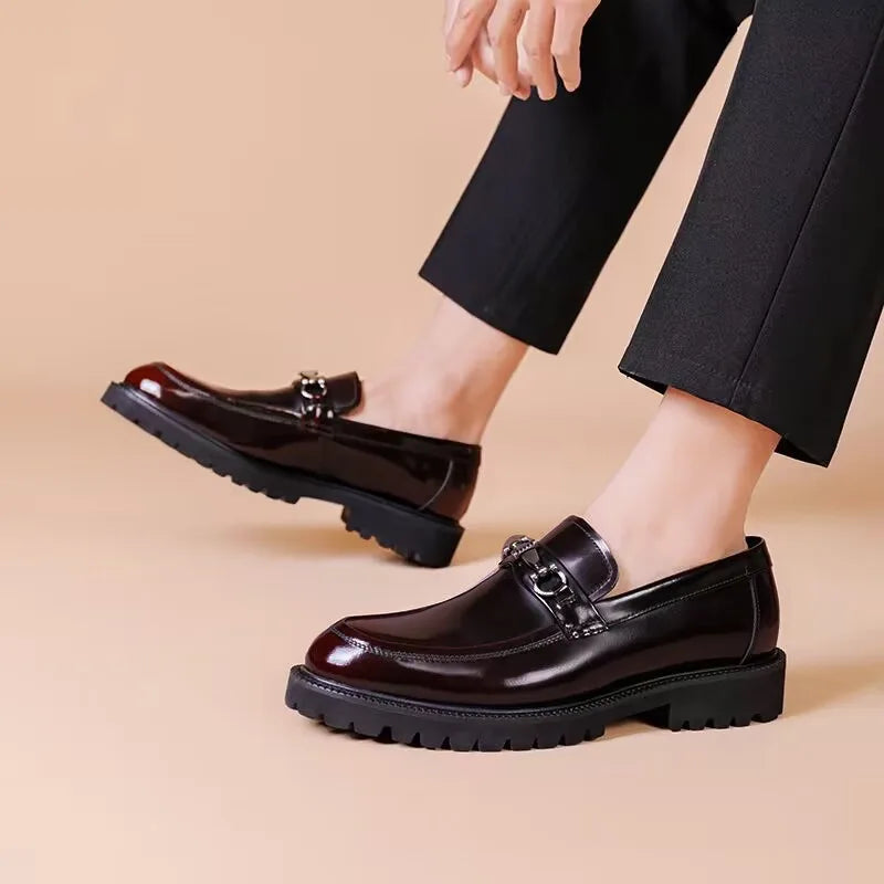 Men's Patent Leather Loafers – Ferruccio