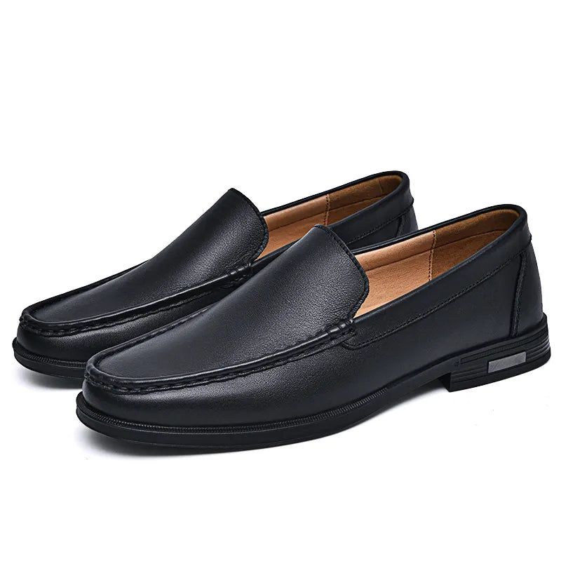 Men's Faux Leather Loafers – Gianni