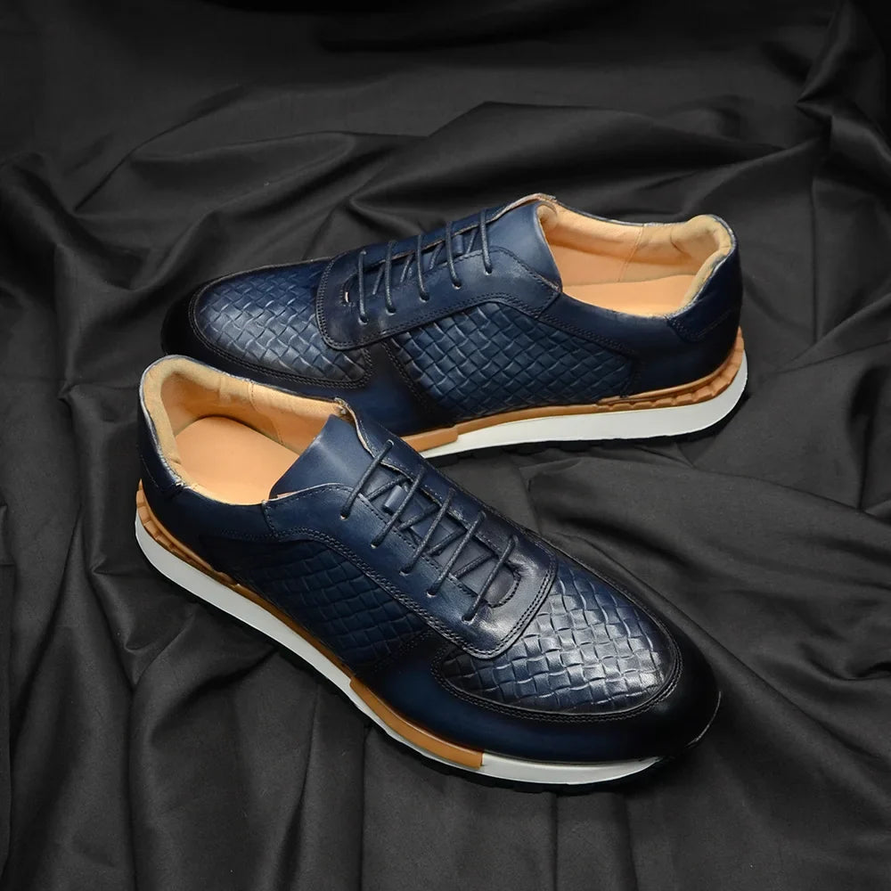 Men's Leather Trainers – Corrado