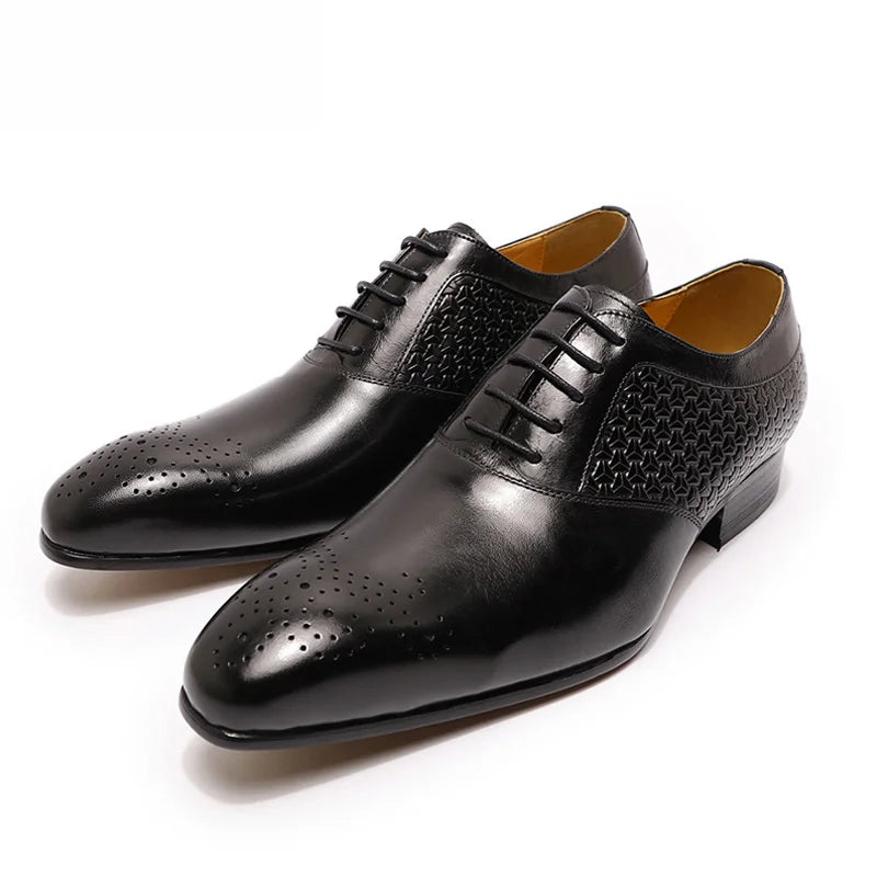 Men's Leather Oxford Shoes – Casimiro
