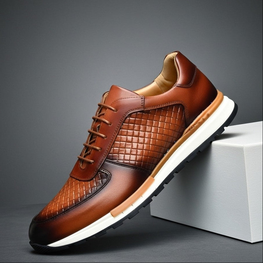 Men's Leather Trainers – Corrado