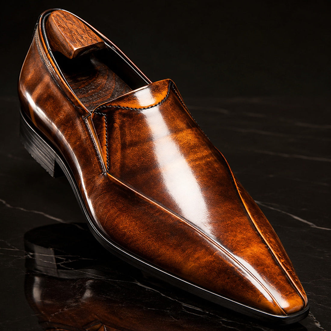 Men's Leather Loafers – Leandro