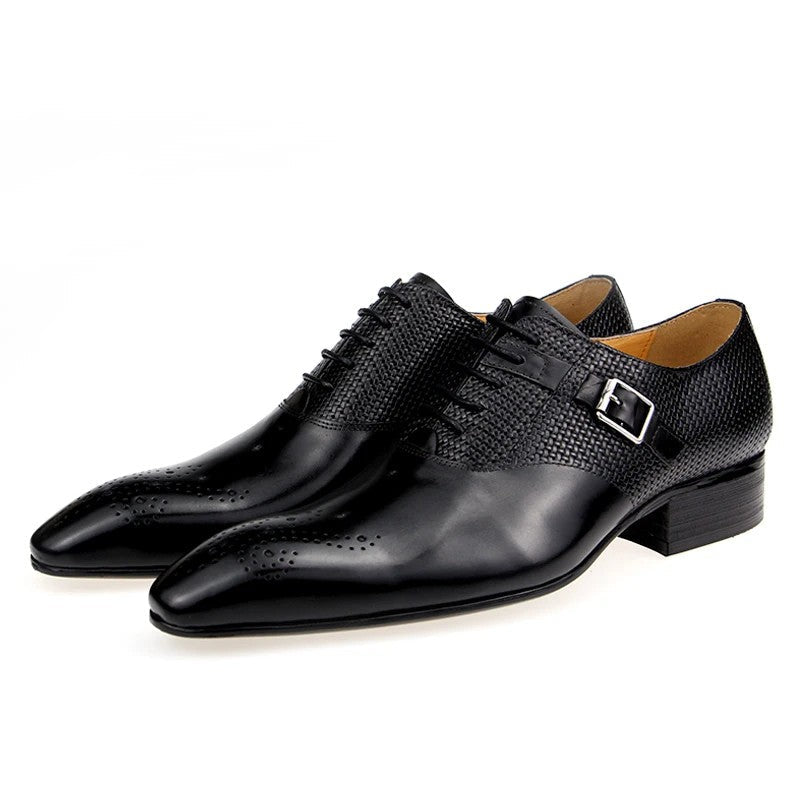 Men's Leather Oxford Shoes – Natale