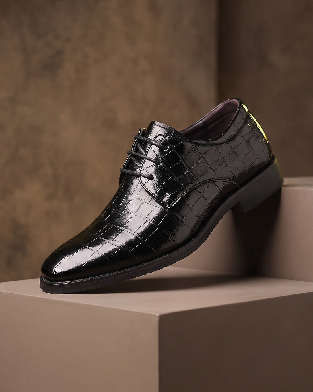Jacobo Men's Leather Derby Shoes