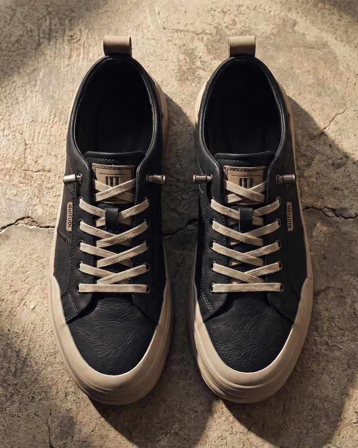 Carlo Men's Leather Trainers