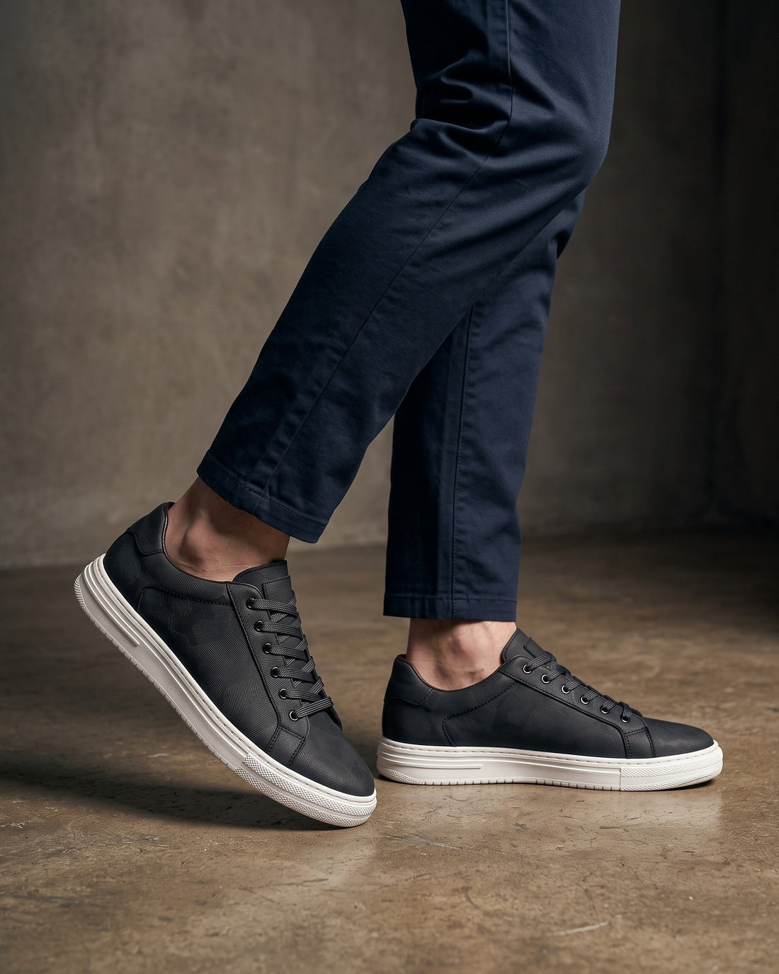 Nestor Men's Leather Trainers