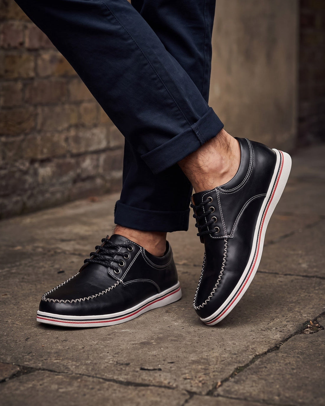 Salvador Men's Leather Trainers