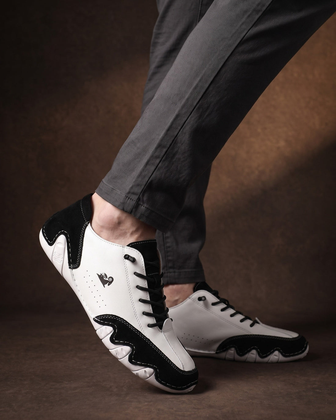 Elias Men's Leather Trainers