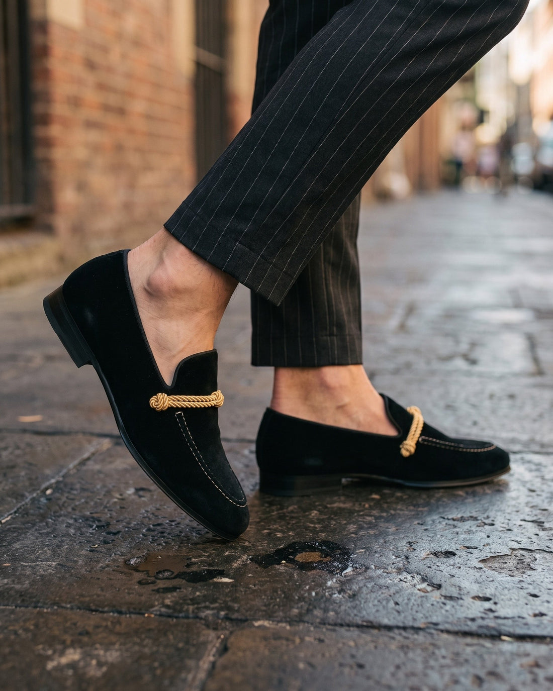 Giacomo Men's Suede Loafers