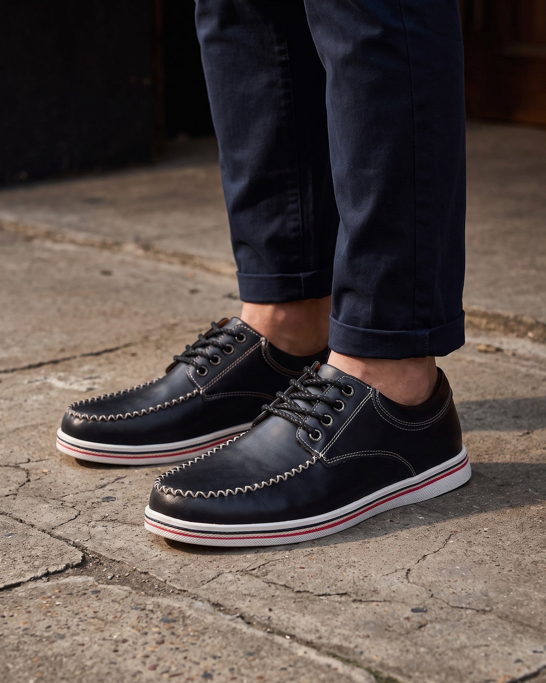 Salvador Men's Leather Trainers