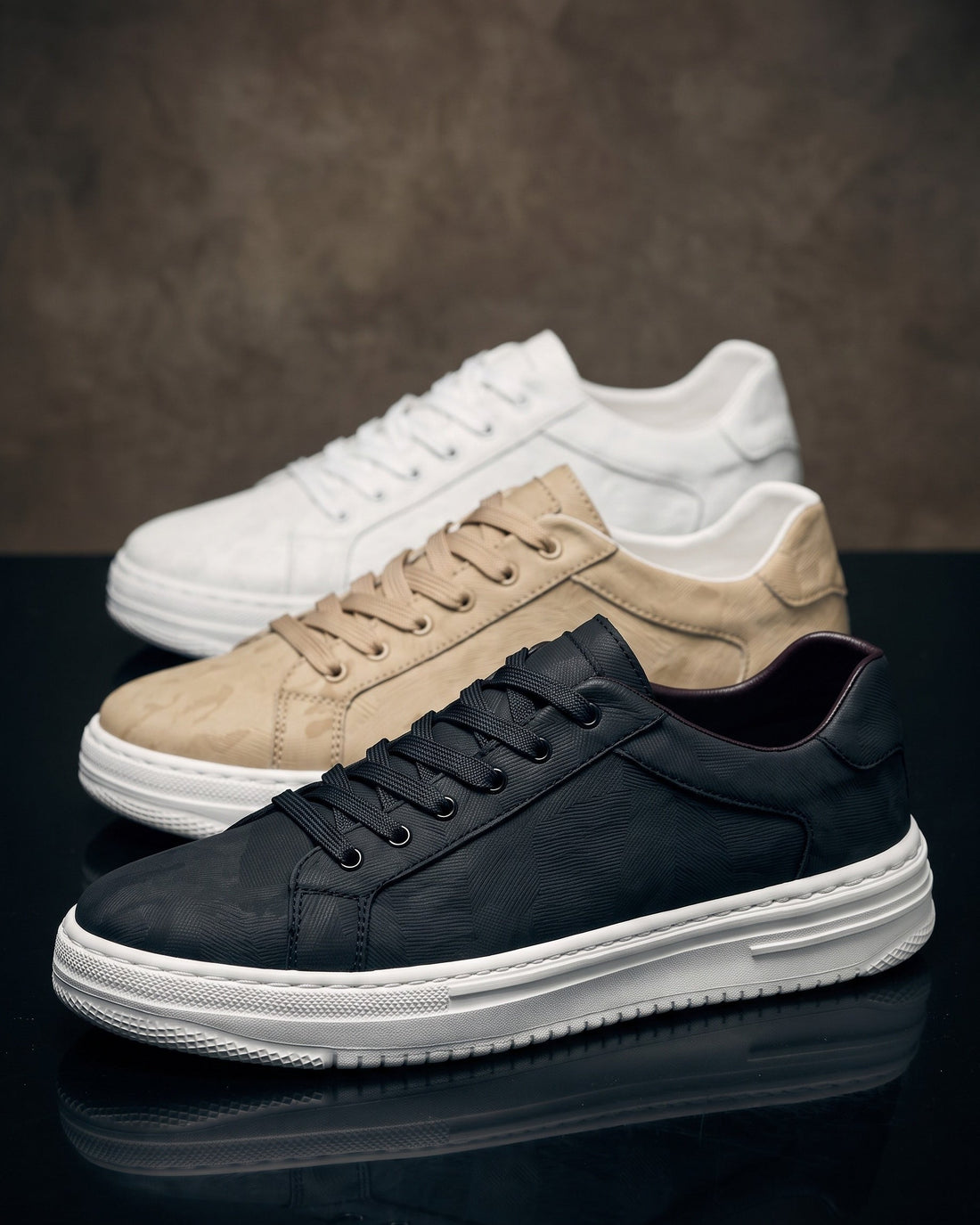 Nestor Men's Leather Trainers