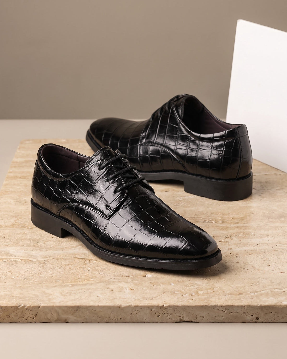 Jacobo Men's Leather Derby Shoes
