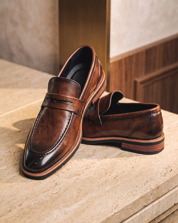 Amadeo Men's Leather Loafers