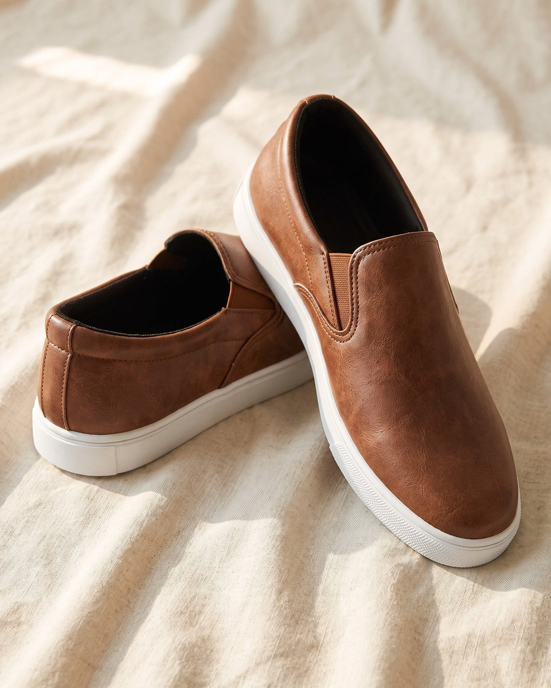 Manuel Men's Leather Slip-On Shoes