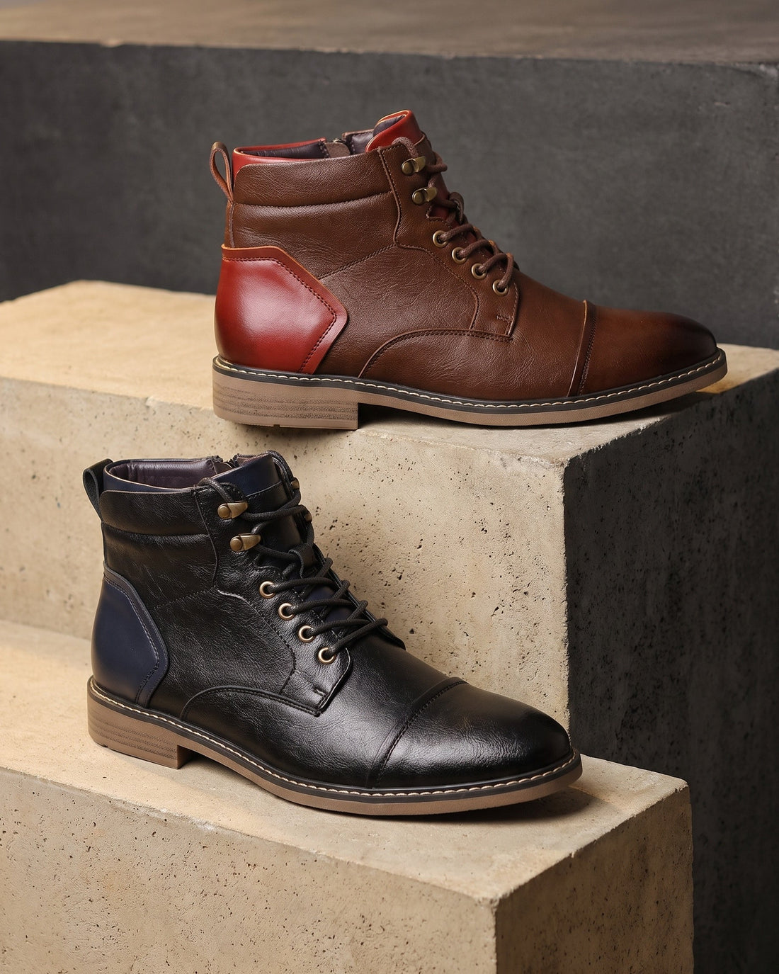 Paolo Men's Leather Boots
