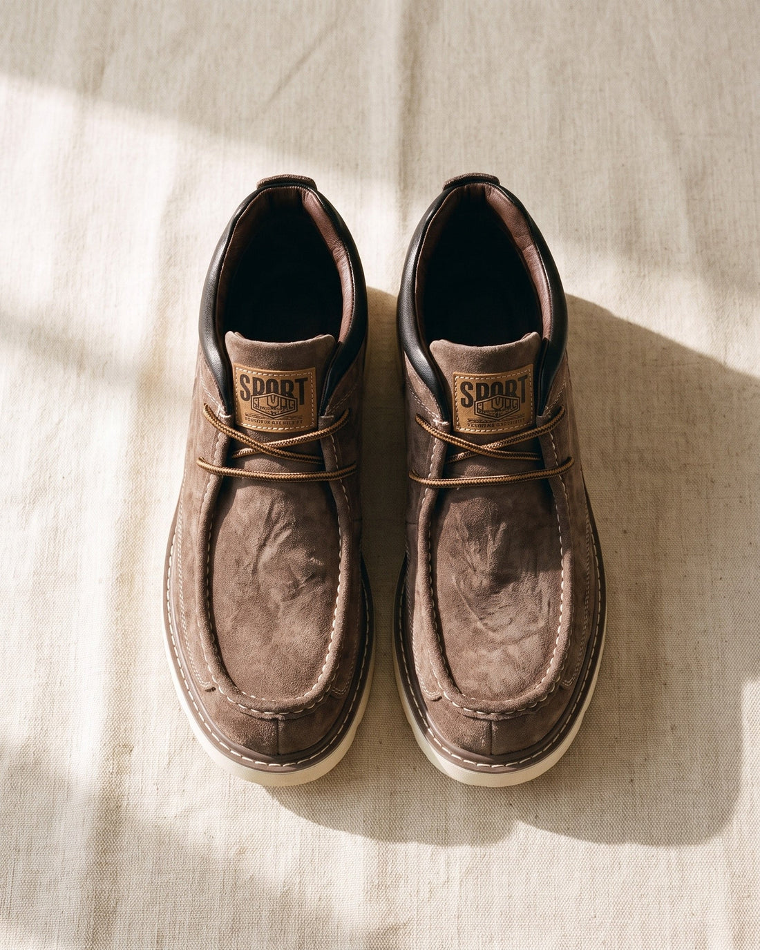 Valerio Men's Faux Leather Chukka Boots
