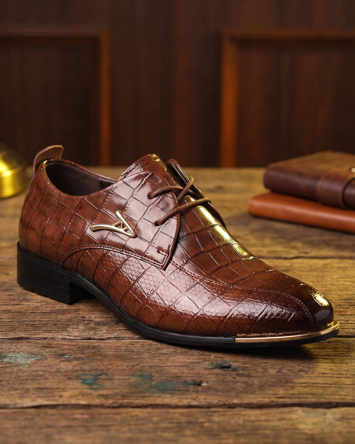 Feliciano Men's Leather Derby Shoes