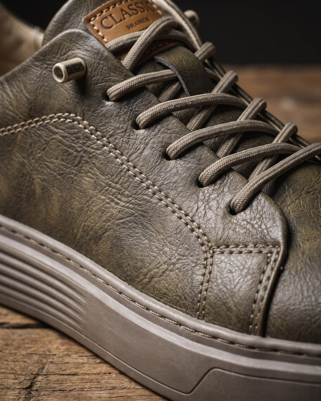 Giovanni Men's Leather Trainers