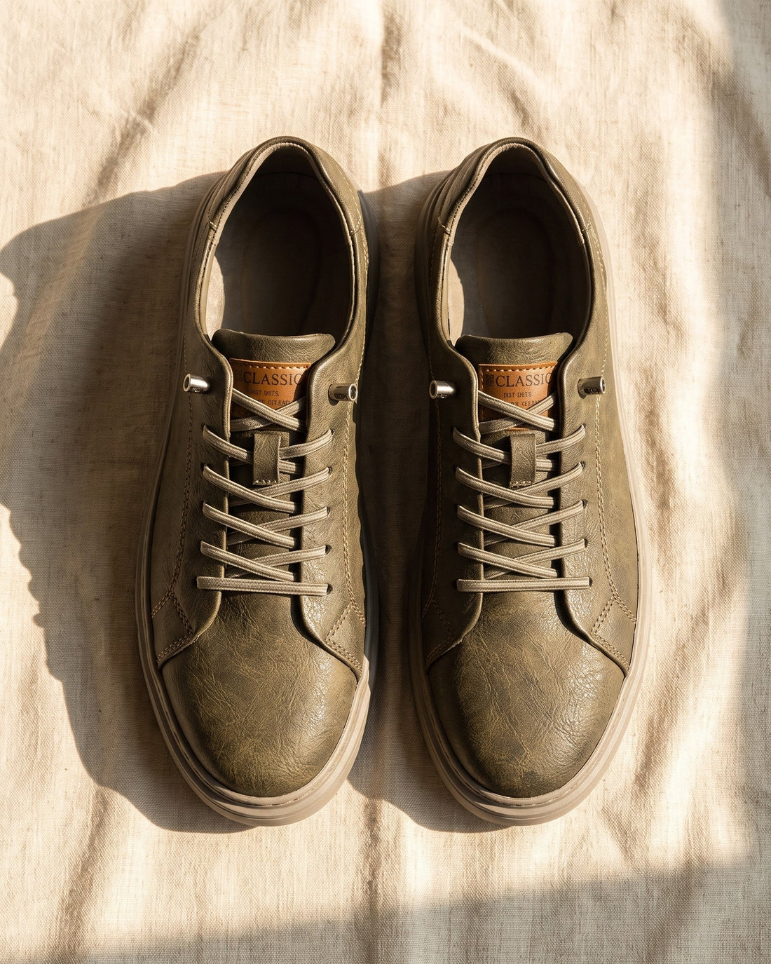 Giovanni Men's Leather Trainers