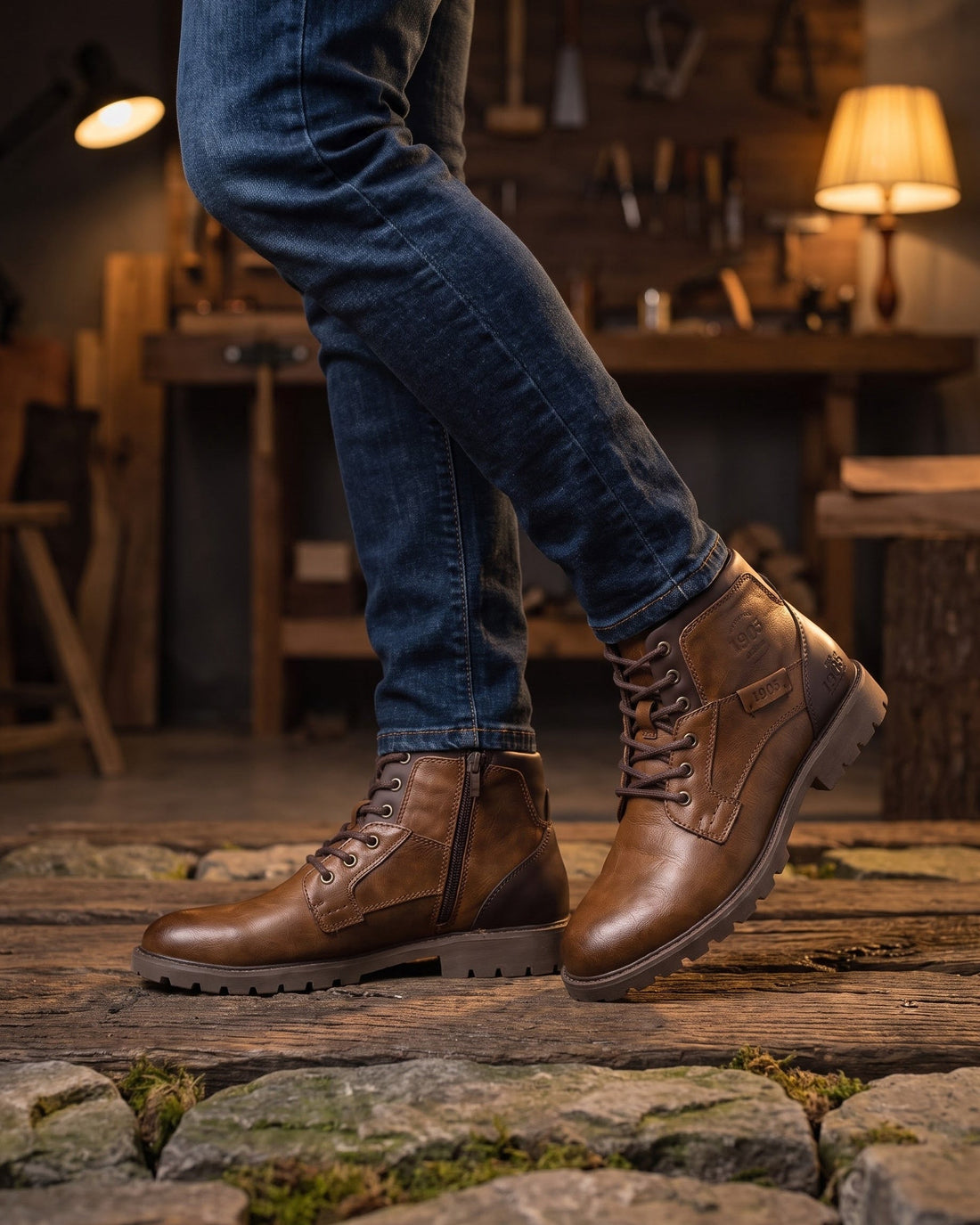 Gabriel Men's Leather Boots