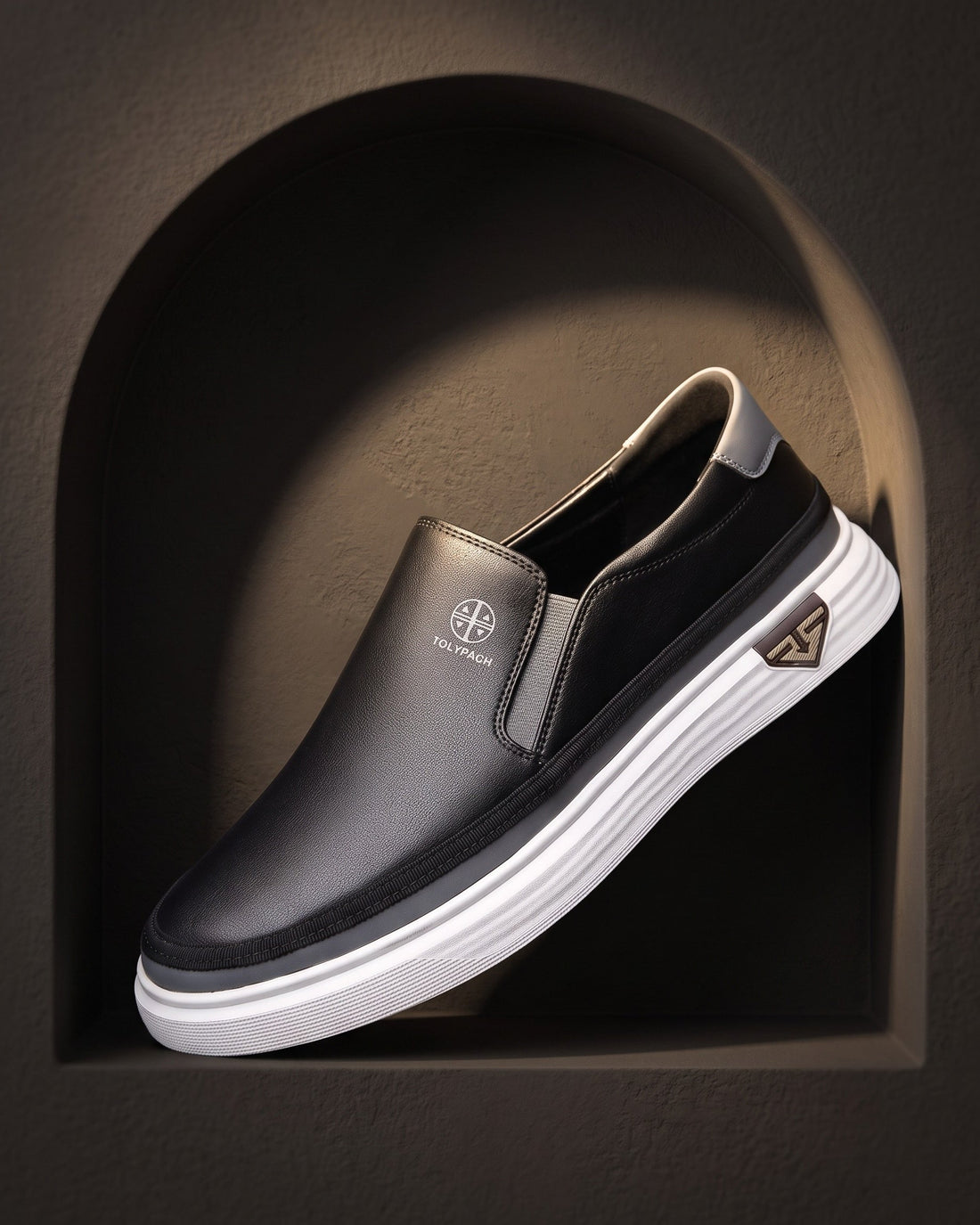 Rodolfo Men's Leather Slip-On Shoes