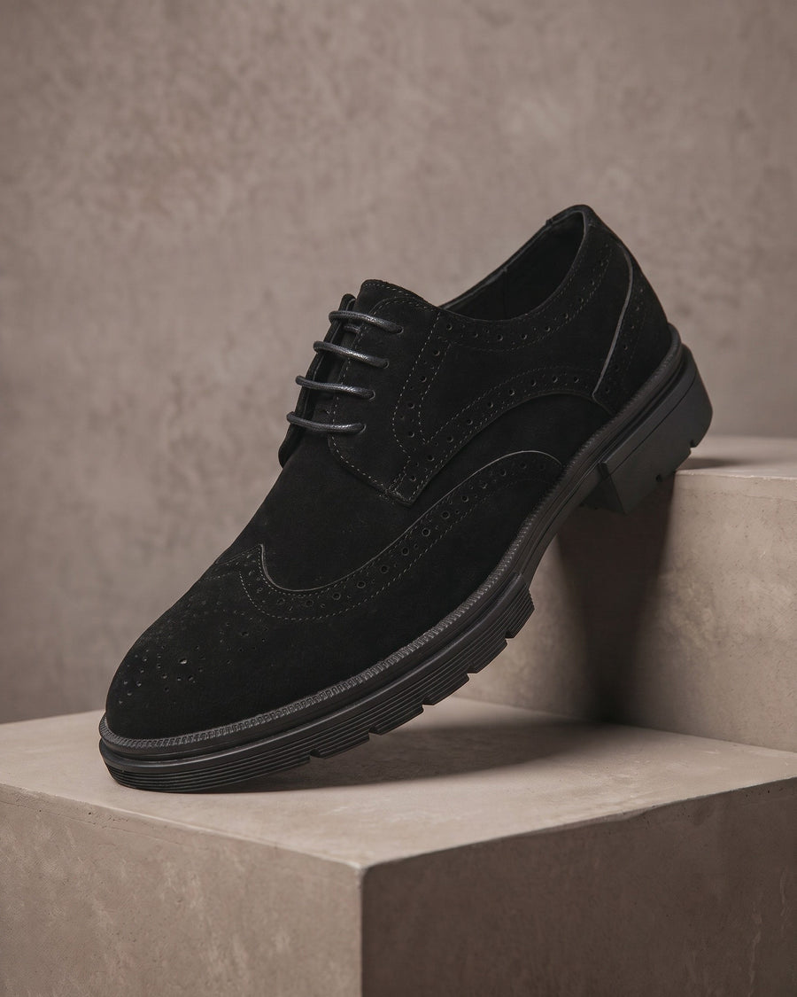 Enzo Men's Suede Brogues