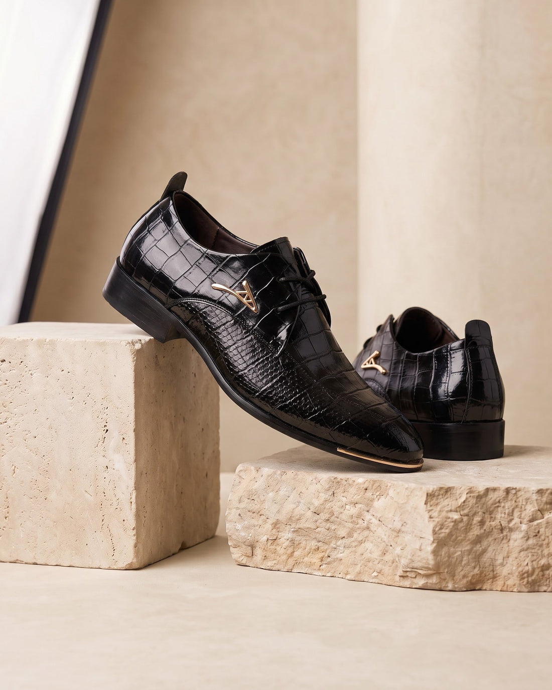 Feliciano Men's Leather Derby Shoes