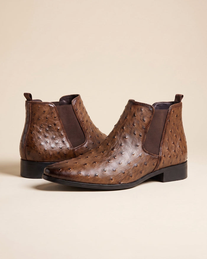 Nicola Men's Leather Chelsea Boots