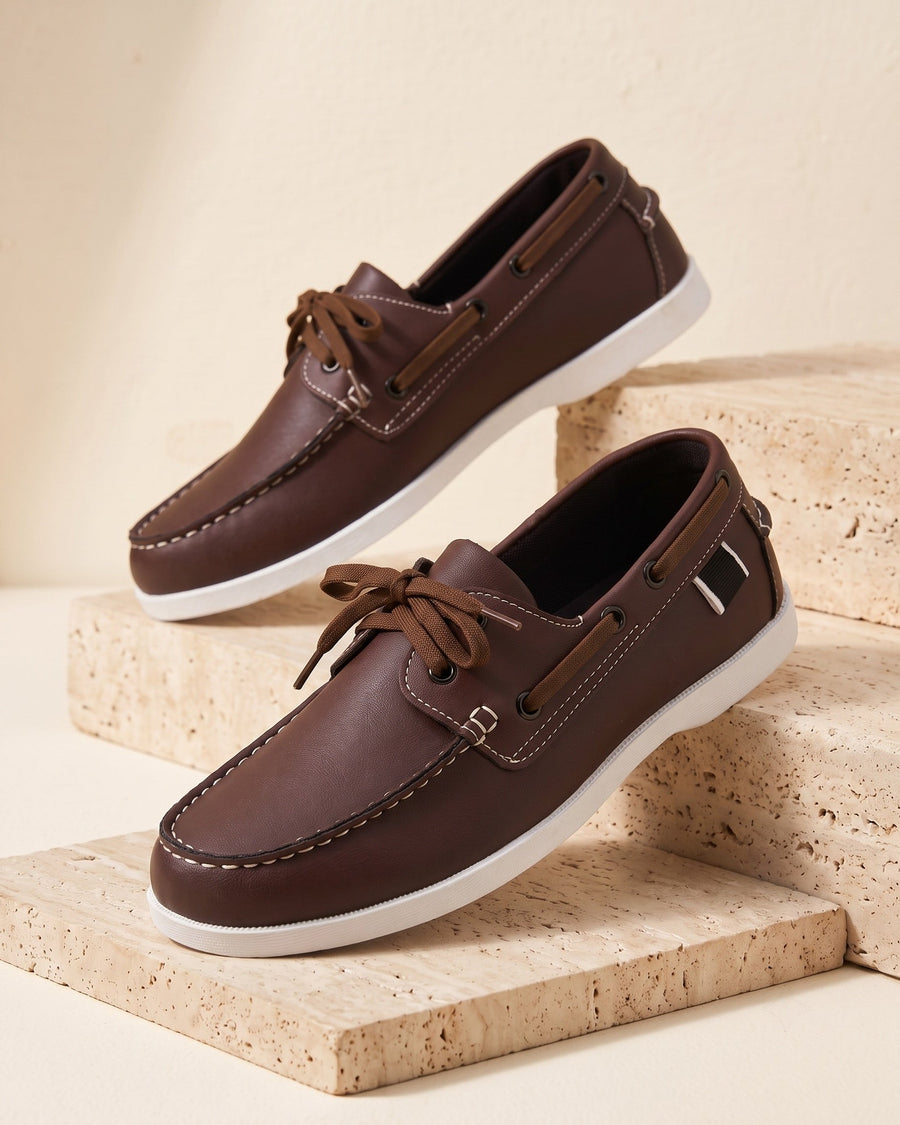 Moreno Men's Leather Driving Shoes