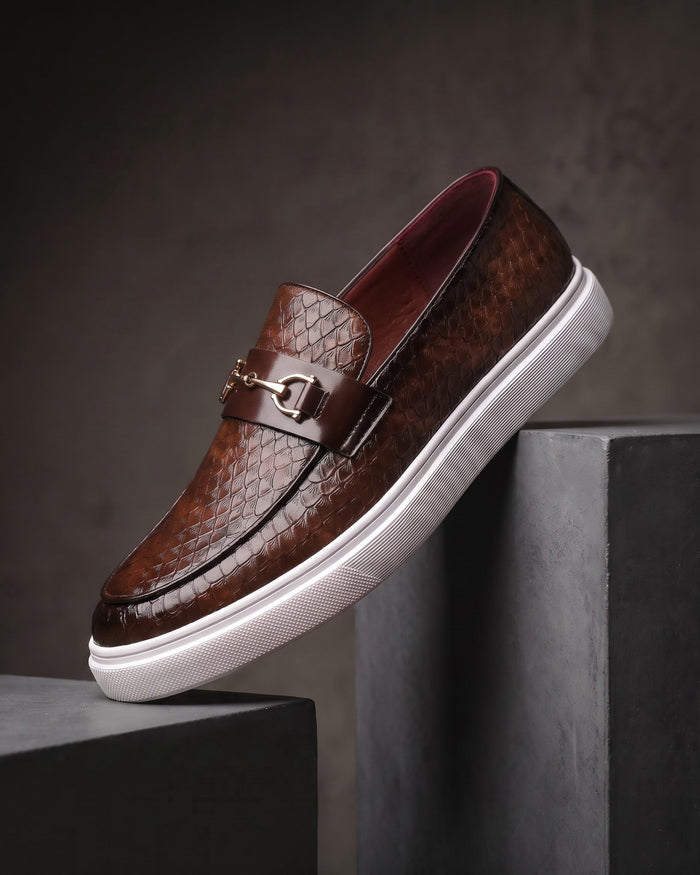 Iker Men's Leather Trainers